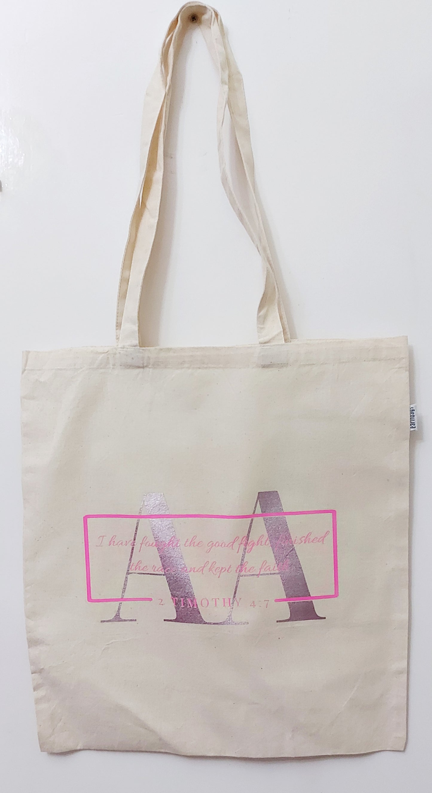 Customized Canvass Tote