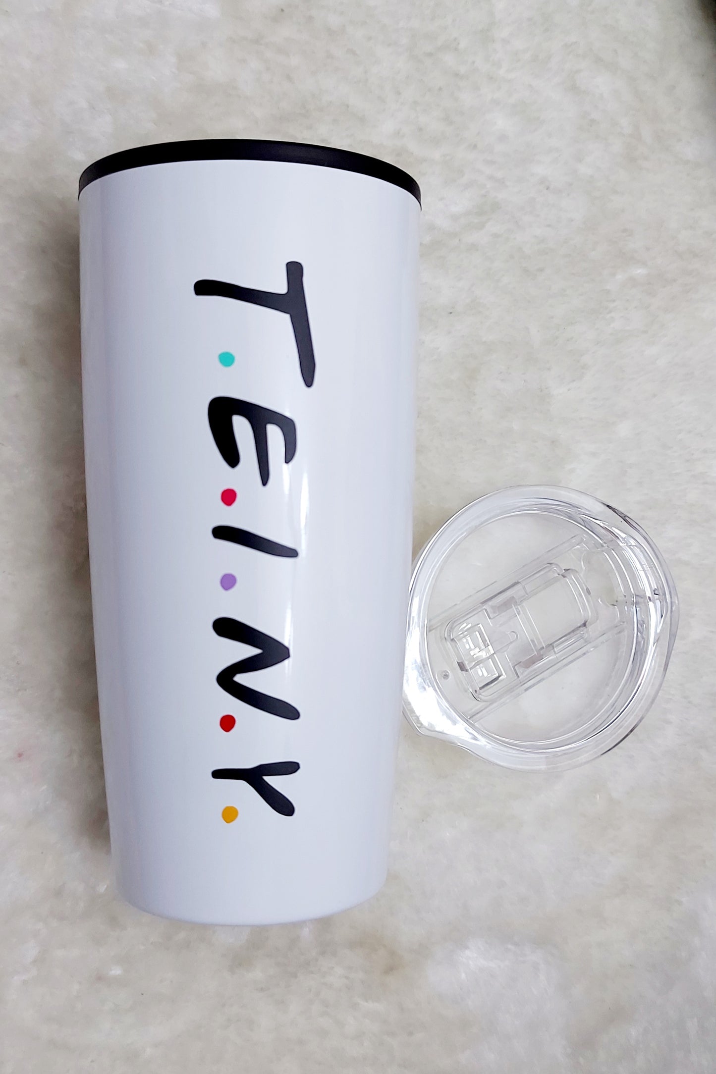 Travel Mugs with Clear Lid