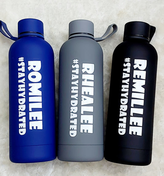 Matte Sports Bottle - For hot or cold drinks