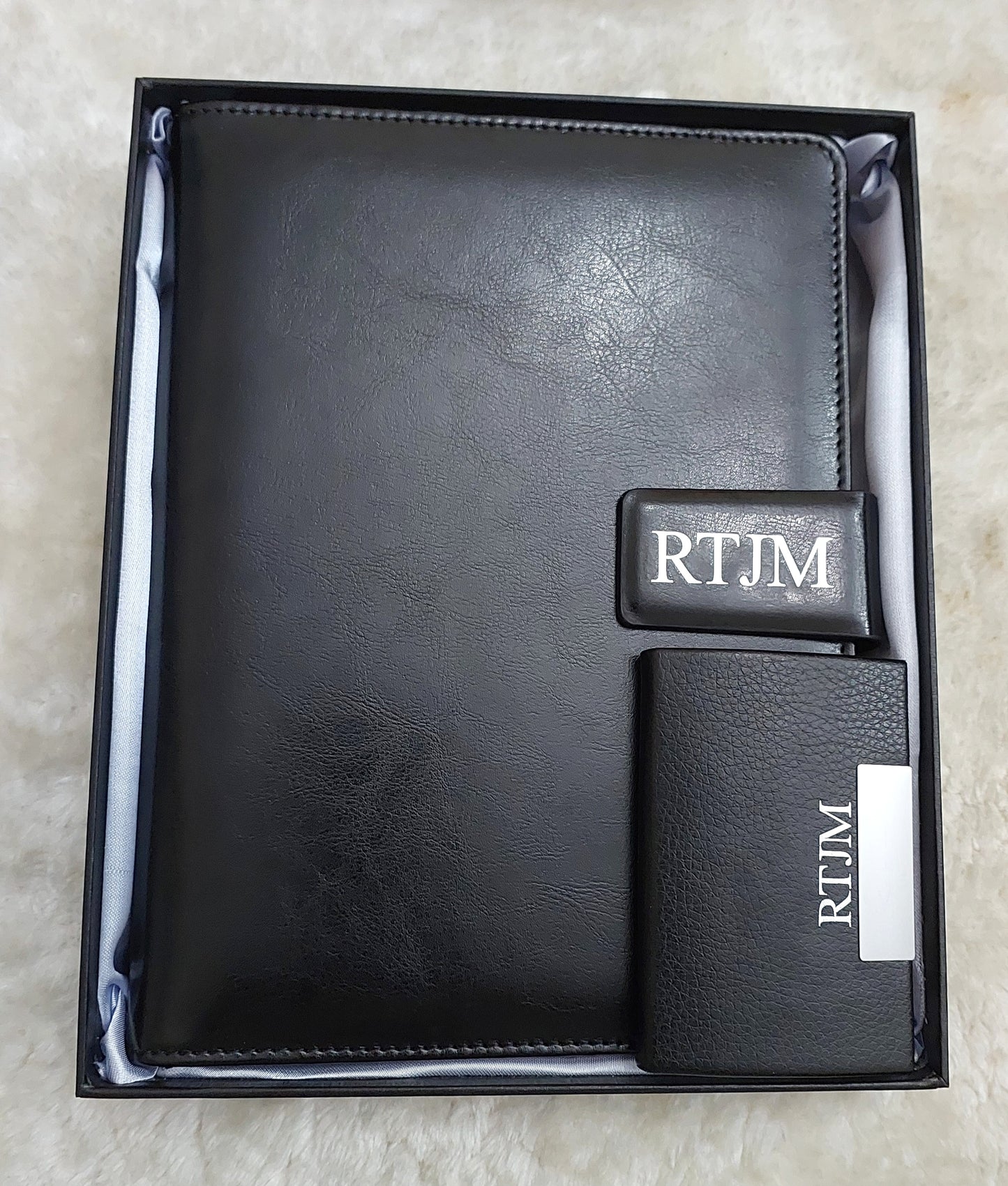 Personalized Corporate Book and Business Card Holder Gift Box